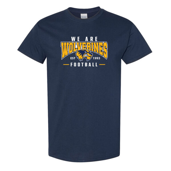 Wolverines Gildan Unisex Printed T-Shirt Thumbnail
