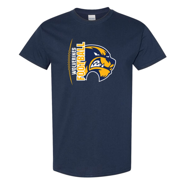 Football Gildan Unisex Printed T-Shirt Thumbnail