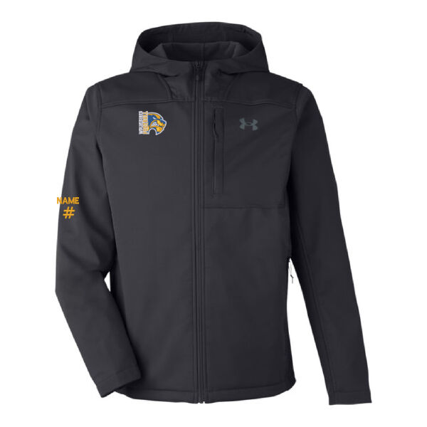 UA Mens Embroidered Coldgear Jacket Thumbnail