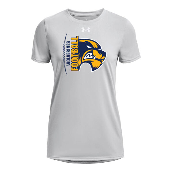 Football UA Womens Printed Tech Team Short Sleeve Thumbnail