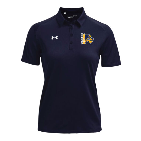 UA Womens Printed Tech Polo Thumbnail