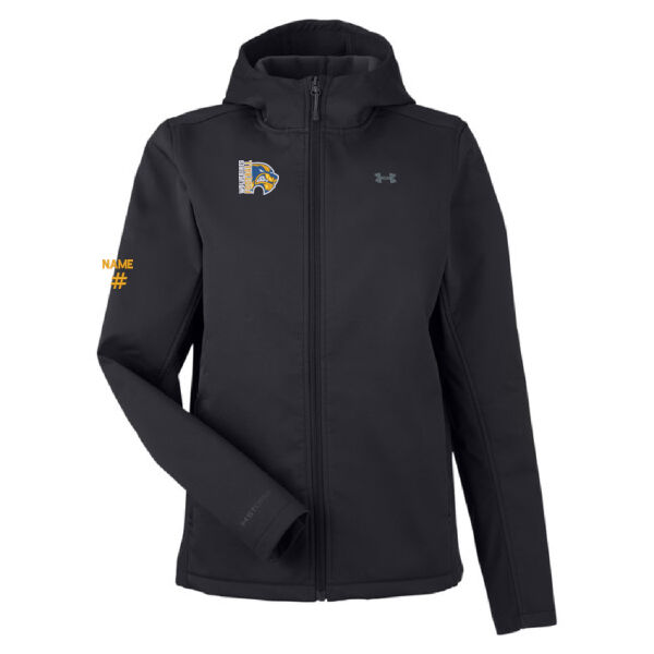 UA Womens Embroidered ColdGear Jacket Thumbnail