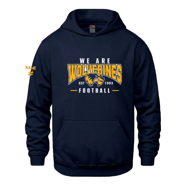 Wolverines Vault Youth Printed Hoodie Thumbnail